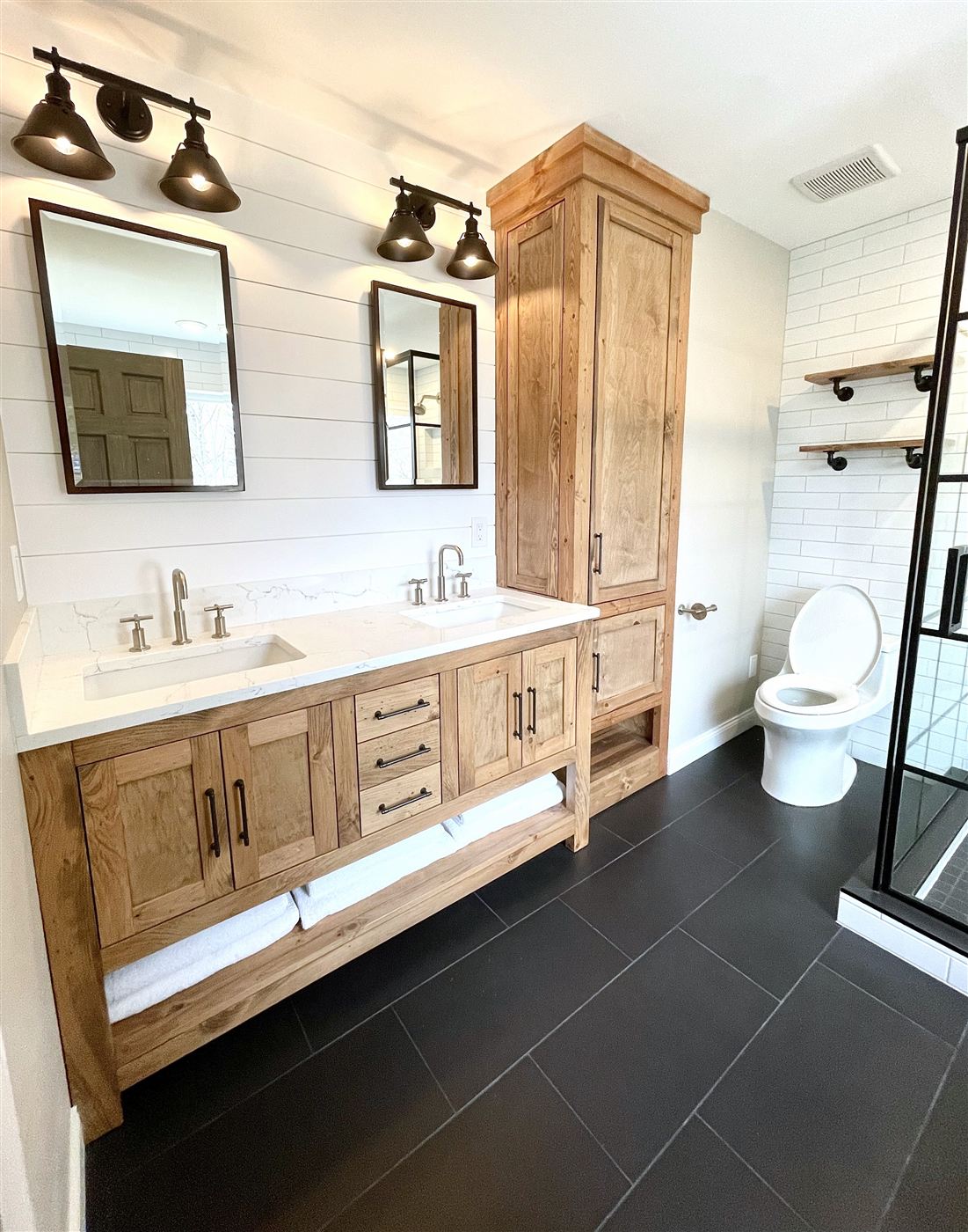 Custom bathroom vanity