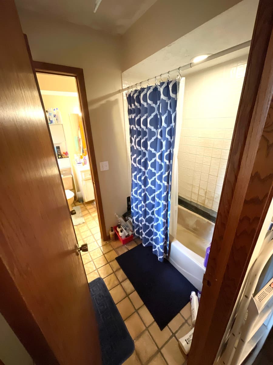 Before wet room Golden Valley MN