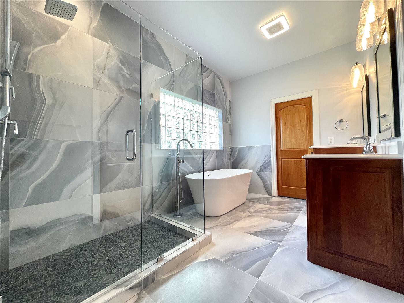 Luxury master bathroom