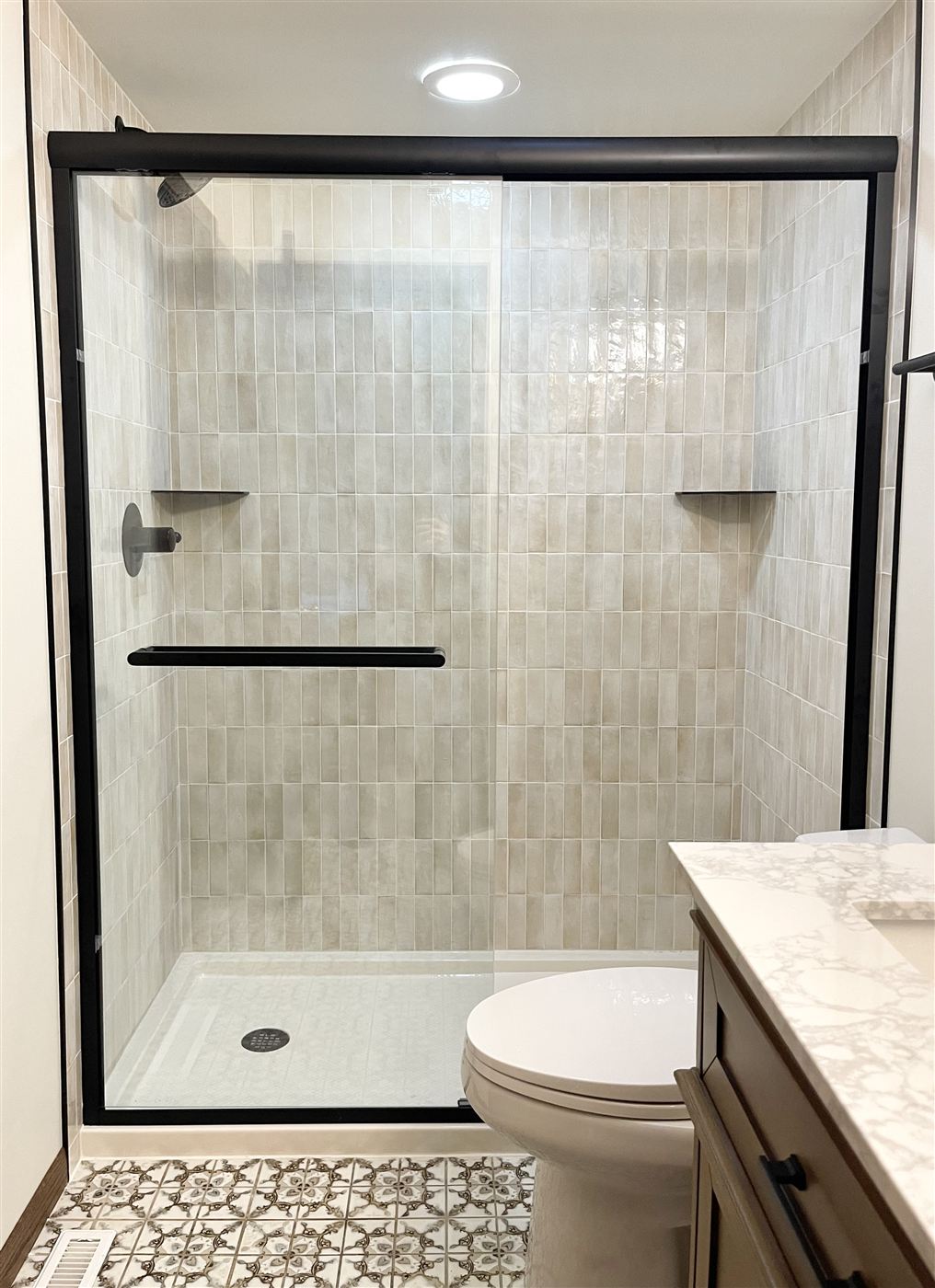 Custom shower remodel